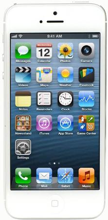 Смартфон Apple iPhone 5 32Gb White & Silver - Ликино-Дулёво